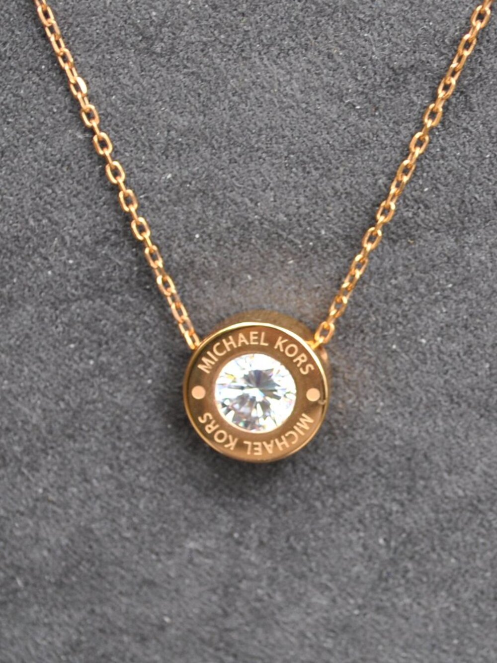 Michael Kors crystal pendant